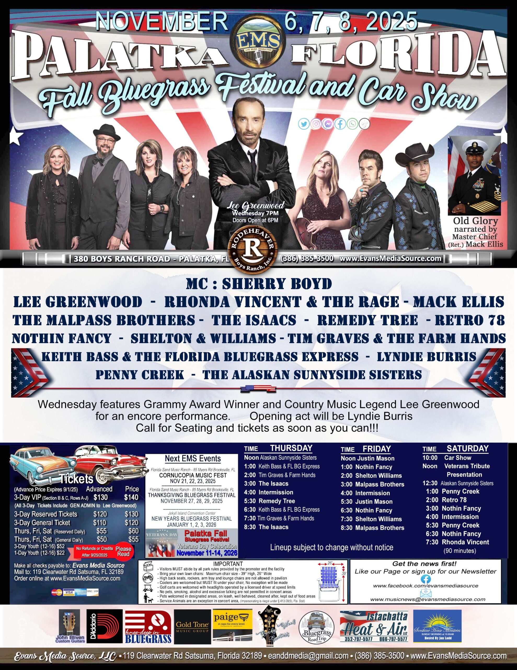 2025 PALATKA Fall Flyer